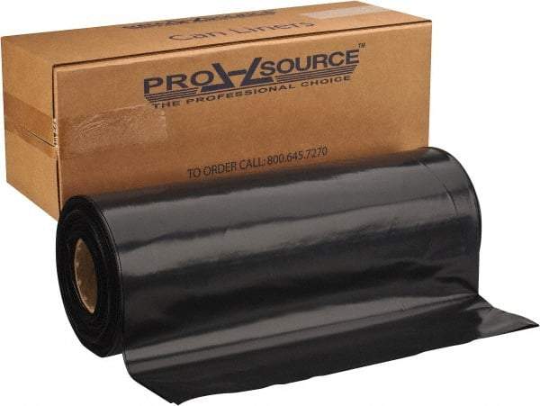 PRO-SOURCE - 6 mil Thick, Heavy-Duty Trash Bags - 38" Wide x 58" High, Black - Caliber Tooling