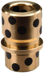 Dayton Lamina - 2-1/2" ID x 4-3/8" OAL, Cast Aluminum Bronze, Die & Mold Shoulder Bushing - Shoulder, 3-13/16" Bottom OD, 3-1/4" Top OD, 2-1/2" Under Collar, 2-1/2" Under Collar, 1-7/8" Above Collar - Caliber Tooling