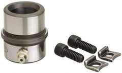 Dayton Lamina - 2-1/2" ID x 2-7/8" OAL, Steel, Die & Mold Shoulder Bushing - Short Shoulder, 3.659" Bottom OD, 3-1/4" Top OD, 3.814" Collar OD, 1" Under Collar, 1-7/8" Above Collar - Caliber Tooling