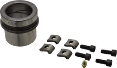 Dayton Lamina - 1-3/4" ID x 2-3/8" OAL, Steel, Die & Mold Shoulder Bushing - Short Shoulder, 2-1/2" Bottom OD, 2-1/4" Top OD, 2.658" Collar OD, 1" Under Collar, 1-3/8" Above Collar - Caliber Tooling