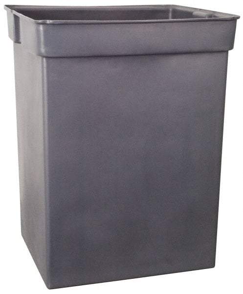 Rubbermaid - 42 Gal Rectangle Plastic Rigid Trash Can Liner - 23-1/4" Long x 20-1/4" Wide x 29" High, Compatible with Container Series Glutton - Caliber Tooling