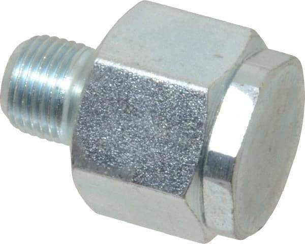 LDI Industries - 1/8 Thread, Steel, Zinc Plated, Filter Vent - 1-1/16" High, 3/4" Hex Flats Diam - Caliber Tooling