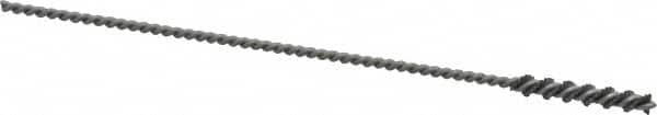 Osborn - 0.165" Diam Helical Nylon Tube Brush - 1" Brush Length, 5" OAL, 0.093" Diam Shank - Caliber Tooling