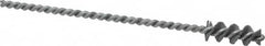 Osborn - 0.385" Diam Helical Nylon Tube Brush - 1" Brush Length, 5" OAL, 0.152" Diam Shank - Caliber Tooling