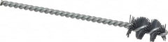 Osborn - 0.64" Diam Helical Nylon Tube Brush - 1" Brush Length, 5" OAL, 0.169" Diam Shank - Caliber Tooling