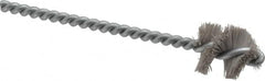 Osborn - 0.89" Diam Helical Nylon Tube Brush - 1" Brush Length, 5" OAL, 0.228" Diam Shank - Caliber Tooling