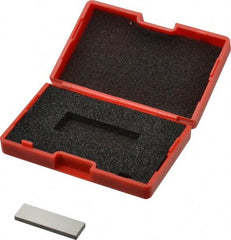 SPI - 0.1007" Rectangular Steel Gage Block - Accuracy Grade 0, Includes NIST Traceability Certification - Caliber Tooling