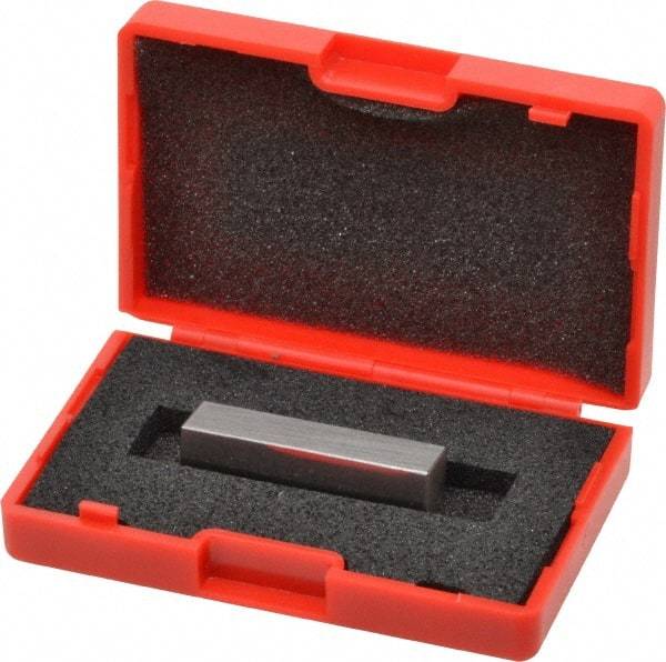 SPI - 0.35" Rectangular Steel Gage Block - Accuracy Grade 0, Includes NIST Traceability Certification - Caliber Tooling