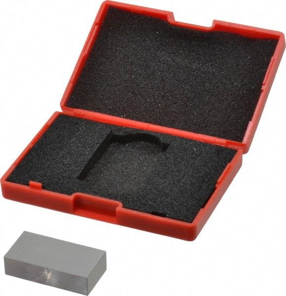 SPI - 0.7" Rectangular Steel Gage Block - Accuracy Grade 0, Includes NIST Traceability Certification - Caliber Tooling