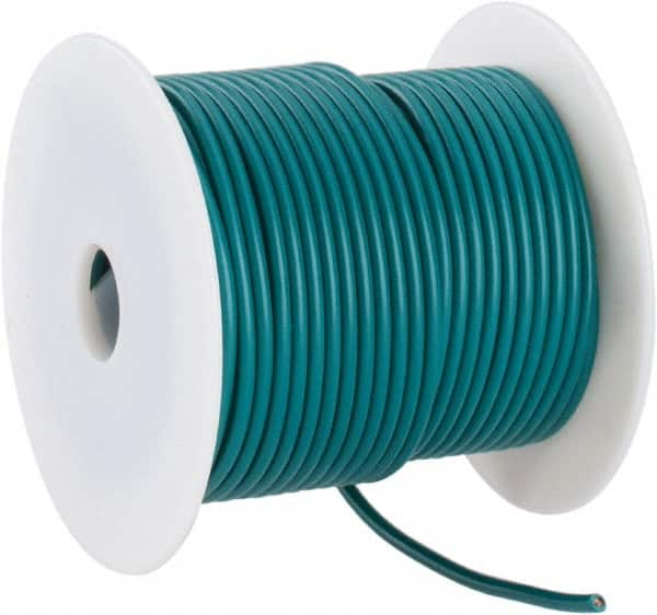 Southwire - 14 Gauge Automotive Primary Wire - 100' Long, Green - Caliber Tooling