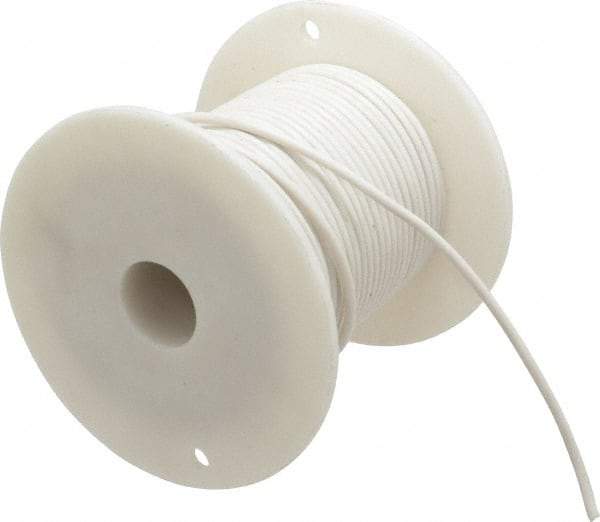 Southwire - 18 Gauge Automotive Primary Wire - 100' Long, White - Caliber Tooling