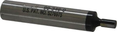 SPI - 0.2" Head Diam, 1/2" Shank, Single End, Mechanical Edge Finder - Cylindrical Contact - Caliber Tooling