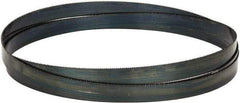 Starrett - 10 TPI, 10' 8" Long x 1" Wide x 0.035" Thick, Welded Band Saw Blade - Carbon Steel, Toothed Edge, Raker Tooth Set, Flexible Back, Contour Cutting - Caliber Tooling