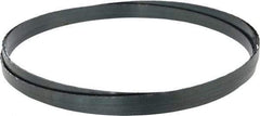 Starrett - 18/W TPI, 12' 6" Long x 1/2" Wide x 0.025" Thick, Welded Band Saw Blade - Carbon Steel, Toothed Edge, Wavy Tooth Set, Flexible Back, Contour Cutting - Caliber Tooling