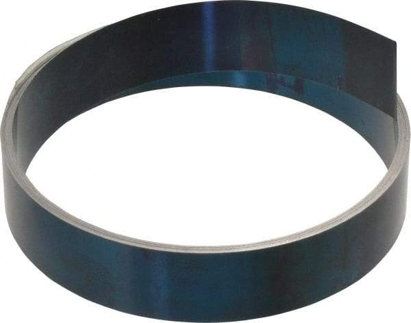 Value Collection - 0.005 Inch Thick x 3/4 Inch Wide x 17 Ft. Long, Spring Steel Coil - 1095 Blue Tempered Steel - Caliber Tooling