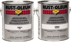 Rust-Oleum - 2 Gal Floor Repair - Gray, 12.5 Sq Ft/Gal at 1/8" Coverage - Caliber Tooling