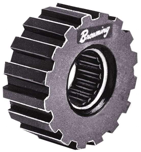 Browning - 1" Inside x 2-1/2" Outside Diam, Timing Belt Pulley - Steel - Caliber Tooling