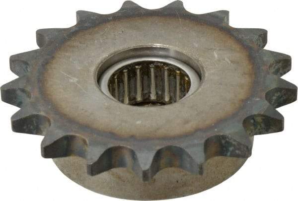 Browning - 3.72" Outside Diam, Steel, Chain Idler Sprocket - Chain Size 50 - Caliber Tooling