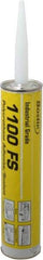 Bostik - 10.3 oz Cartridge Gray Urethane Joint Sealant - 180°F Max Operating Temp, Series 110FS - Caliber Tooling