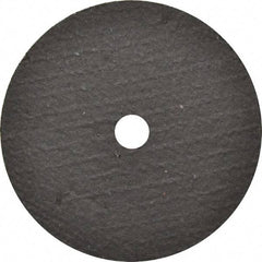 Norton - 3" 36 Grit Aluminum Oxide Cutoff Wheel - 1/16" Thick, 3/8" Arbor, 25,465 Max RPM, Use with Die Grinders - Caliber Tooling