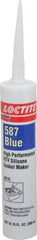 Loctite - 300 mL Cartridge Blue RTV Silicone Joint Sealant - 30 min Tack Free Dry Time, 24 hr Full Cure Time, Series 587 - Caliber Tooling