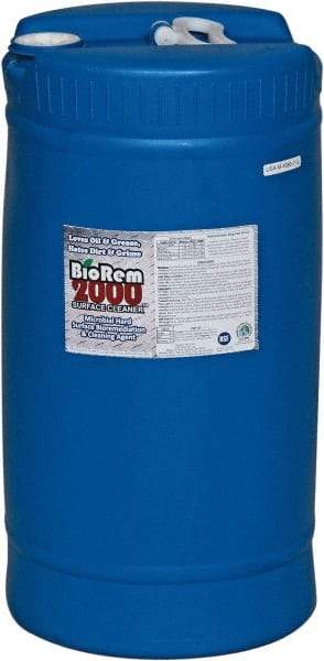 BioRem 2000 - 15 Gal Drum All-Purpose Cleaner - Liquid, Odor-Free - Caliber Tooling