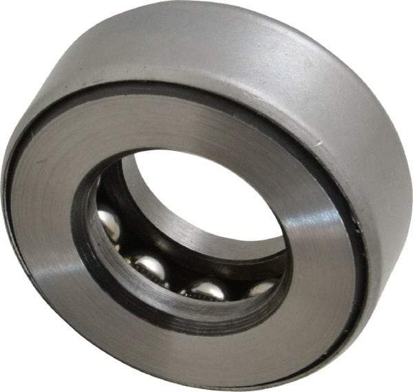 INA Bearing - 1" Inside x 1.969" Outside Diam, 3/4" Thick, Steel Ball Thrust Bearing - 15,100 Lbs. Static Capacity, 8,500 Max Pressure x Velocity - Caliber Tooling