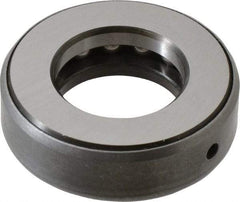 INA Bearing - 1-1/8" Inside x 2-3/32" Outside Diam, 5/8" Thick, Steel Ball Thrust Bearing - 14,000 Lbs. Static Capacity, 6,900 Max Pressure x Velocity - Caliber Tooling