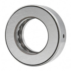 INA Bearing - 1-5/16" Inside x 2-11/32" Outside Diam, 3/4" Thick, Steel Ball Thrust Bearing - 18,800 Lbs. Static Capacity, 9,300 Max Pressure x Velocity - Caliber Tooling