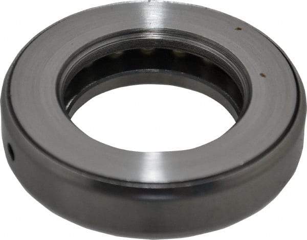 INA Bearing - 1-1/2" Inside x 2-19/32" Outside Diam, 5/8" Thick, Steel Ball Thrust Bearing - 18,300 Lbs. Static Capacity, 7,700 Max Pressure x Velocity - Caliber Tooling