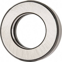 INA Bearing - 1-3/4" Inside x 3-3/32" Outside Diam, 13/16" Thick, Steel Ball Thrust Bearing - 26,500 Lbs. Static Capacity, 10,600 Max Pressure x Velocity - Caliber Tooling