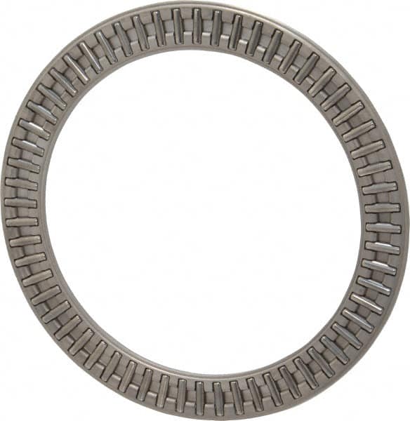 INA Bearing - 2-1/2" Inside x 3-1/4" Outside Diam, 0.078" Thick, Steel Needle Cage Thrust Bearing - Caliber Tooling