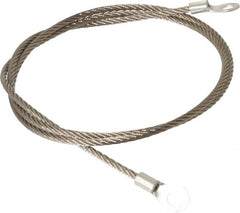 Hubbell Workplace - 19 AWG, 3 Ft., Terminal, Grounding Cable with Clamps - Noninsulated, Includes (2) 1/4 Inch Terminals - Caliber Tooling