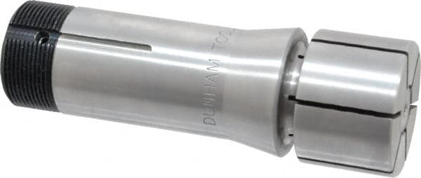 Dunham - 1-1/2 Inch Head Diameter, 5C Expanding Collet - 4.49 Inch Overall Length, Steel, 0.0005 Inch TIR - Exact Industrial Supply