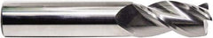 M.A. Ford - 3/4", 3 Flute, Solid Carbide, 0.12" Corner Radius End Mill - 5" OAL, 2-1/2" LOC - Caliber Tooling