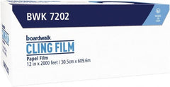 Boardwalk - PVC Food Wrap Film, 12" x 2,000' Roll - Use with Food Protection - Caliber Tooling