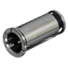 Iscar - 5/8" ID x 1-1/4" OD, Sealed Hydraulic Chuck Sleeve - Steel, 2-7/16" Length Under Head - Exact Industrial Supply