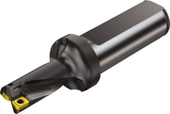 Sandvik Coromant - 2.7815" Max Drill Depth, 2xD, 1.312" Diam, Indexable Insert Drill - 2 Inserts, 1-1/2" Shank Diam, Straight Shank - Caliber Tooling