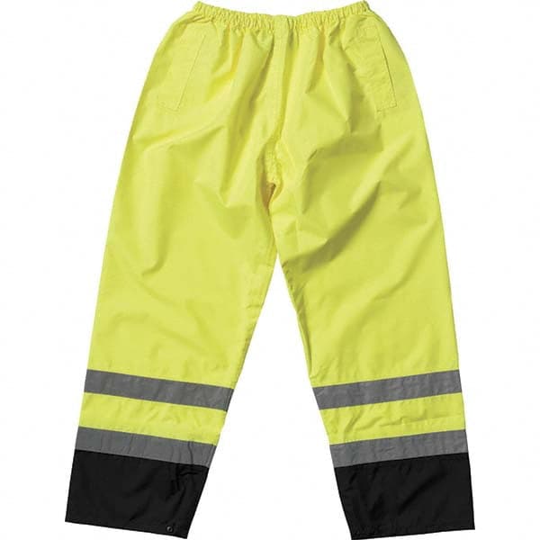 PIP - Size M Hi-Viz Yellow Polyester Hi-Visibility Pants - Caliber Tooling