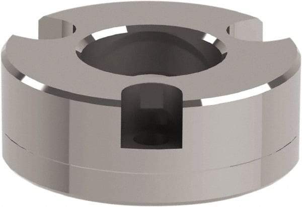 Jergens - Ball Lock System Compatible, Bolt-In Recessed Modular Fixturing Receiver Bushing - 20mm ID x 1-11/16" OD, 1-11/16" Overall Height - Caliber Tooling