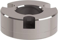 Jergens - Ball Lock System Compatible, Bolt-In Recessed Modular Fixturing Receiver Bushing - 16mm ID x 1-7/16" OD, 1-7/16" Overall Height - Caliber Tooling