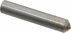 Made in USA - 1/5 Carat Single Point Diamond Dresser - 2" Long x 3/8" Shank Diam - Caliber Tooling