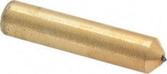 Norton - 1/3 Carat Single Point Diamond Dresser - 2" Long x 7/16" Shank Diam, Contains 3 Stones - Caliber Tooling