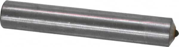 Made in USA - 1/2 Carat Single Point Diamond Dresser - 3" Long x 1/2" Shank Diam - Caliber Tooling