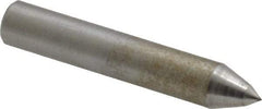 Made in USA - 1-1/2" Long x 1/4" Shank Diam Single Point Diamond Dresser - 70° Included Angle - Caliber Tooling