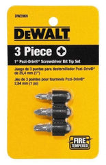 DeWALT - 3 Piece, Screwdriver Bit Set - Caliber Tooling