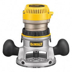 DeWALT - 24,500 RPM, 1.75 HP, 11 Amp, Fixed Base Electric Router - 1/4 and 1/2 Inch Collet - Caliber Tooling