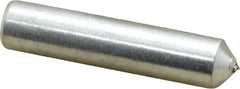 Norton - 1/4 Carat Single Point Diamond Dresser - 2" Long x 7/16" Shank Diam, 60° Included Angle - Caliber Tooling