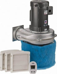 Electra-Kool - 1 Phase, 6/3.7 to 3 Amp, 455 CFM, 3,450 RPM, 200 Cubic Ft. Filtered Enclosure Blower - 2 Inch Inside Width - Caliber Tooling