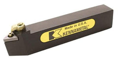 Kennametal - MTEN, Neutral Cut, 0° Lead Angle, 20mm Shank Height x 20mm Shank Width, Negative Rake Indexable Turning Toolholder - 125mm OAL, TN..1604.. Insert Compatibility, Series Kenloc - Caliber Tooling